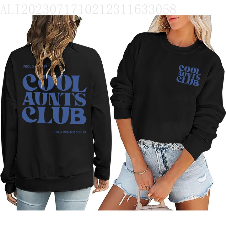 Sweat-shirt pour femmes avec un motif de club cool