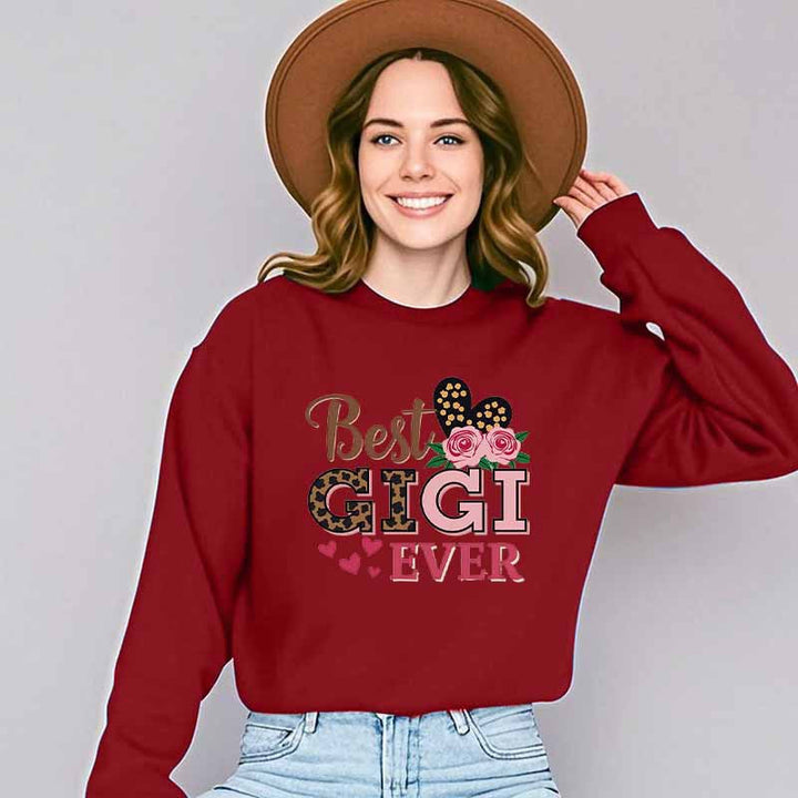 Sweatshirt pour femmes avec motif créatif Gigi