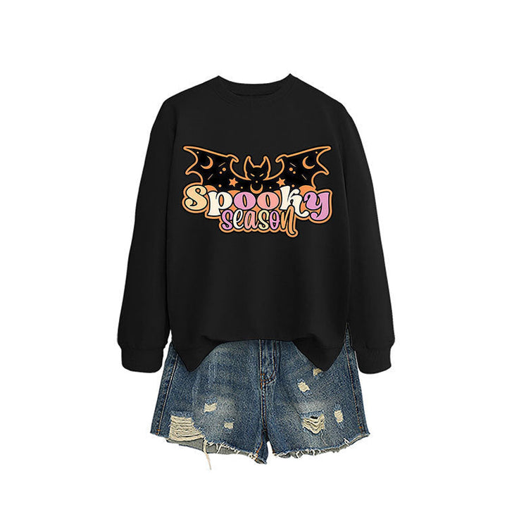Sweatshirt pour femmes avec motif Halloween créatif