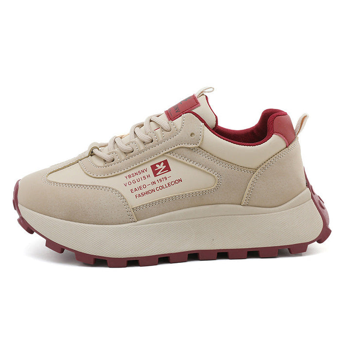 Baskets Chunky pour femmes avec des inserts en mesh respirants et une semelle amortissante