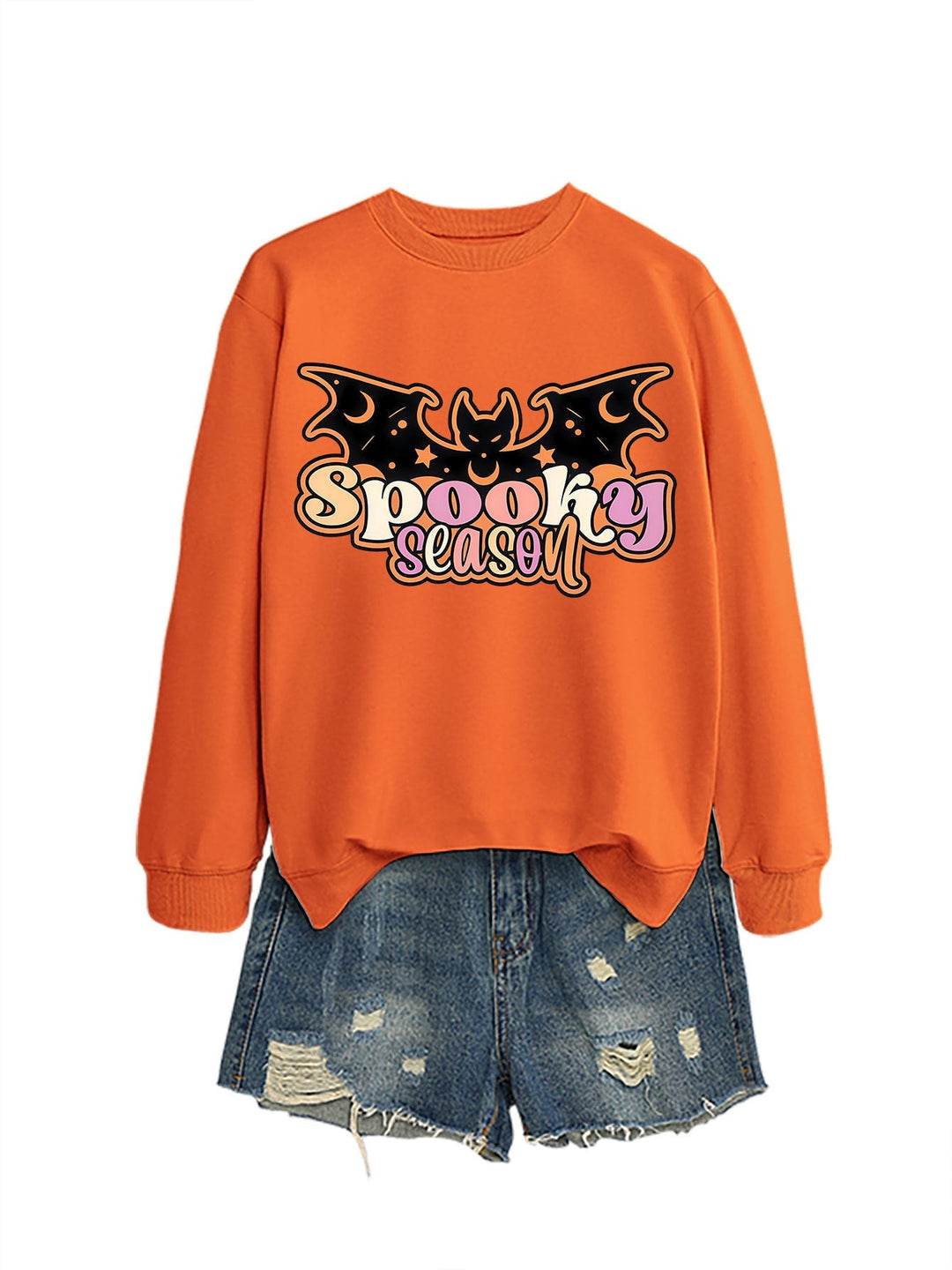 Sweatshirt pour femmes avec motif Halloween créatif