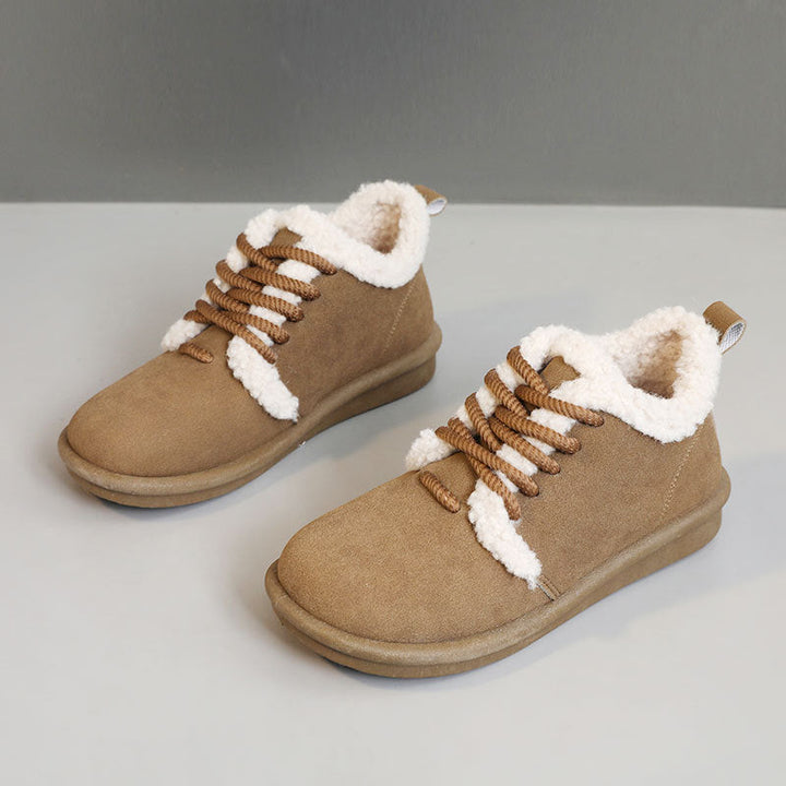 Baskets confortables pour femmes avec doublure douillette