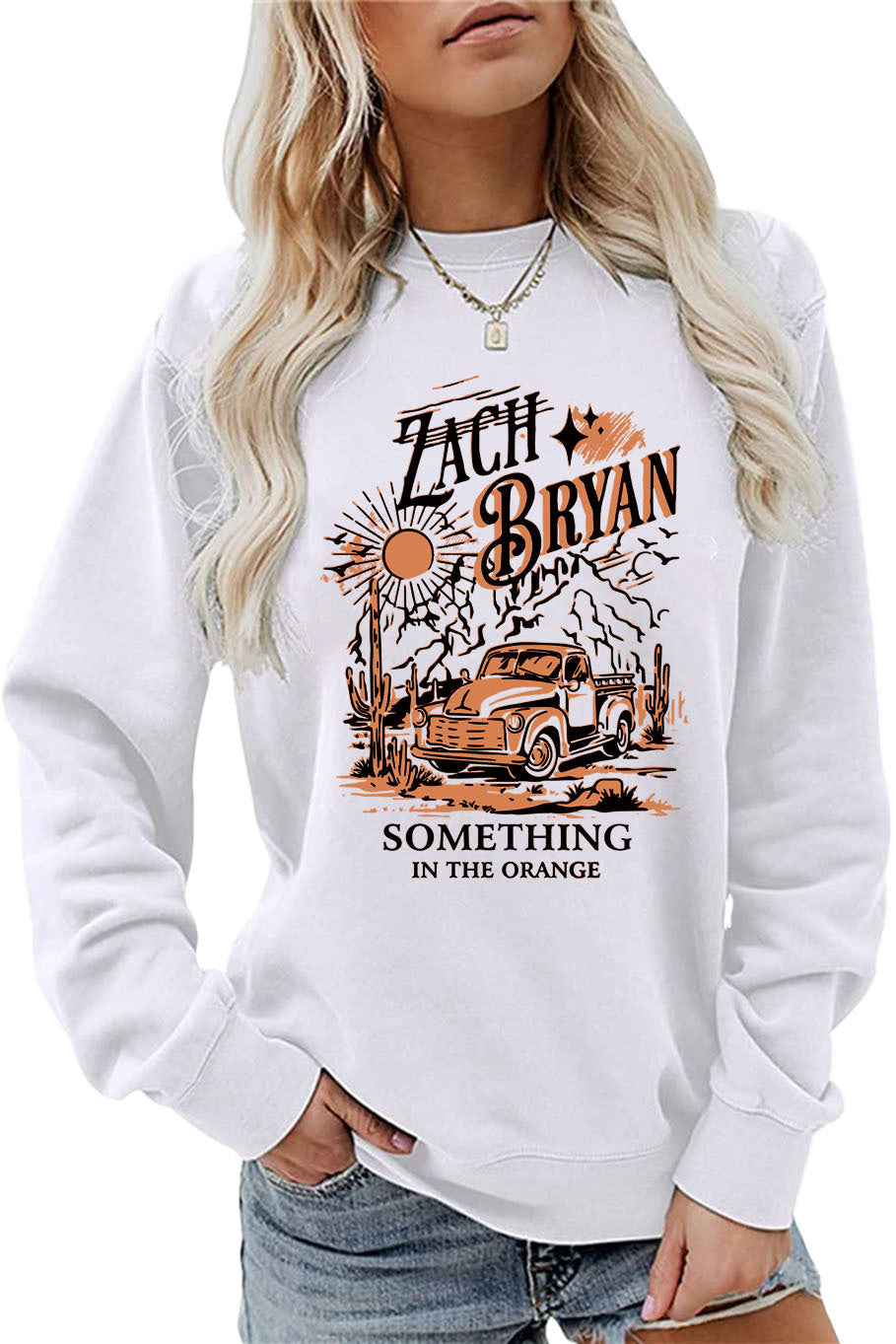 Sweat-shirt pour femmes avec un design de camion vintage inspirant