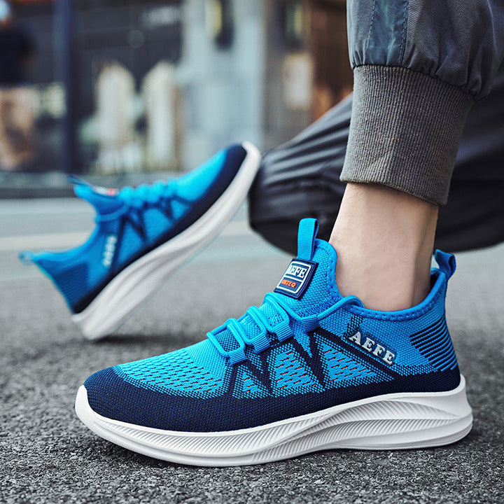 Baskets en tricot sportives pour femmes avec semelle antidérapante et tige respirante