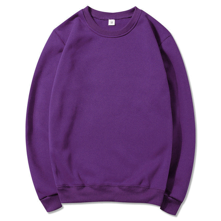 Sweatshirt pour femmes avec col rond classique et intérieur doux