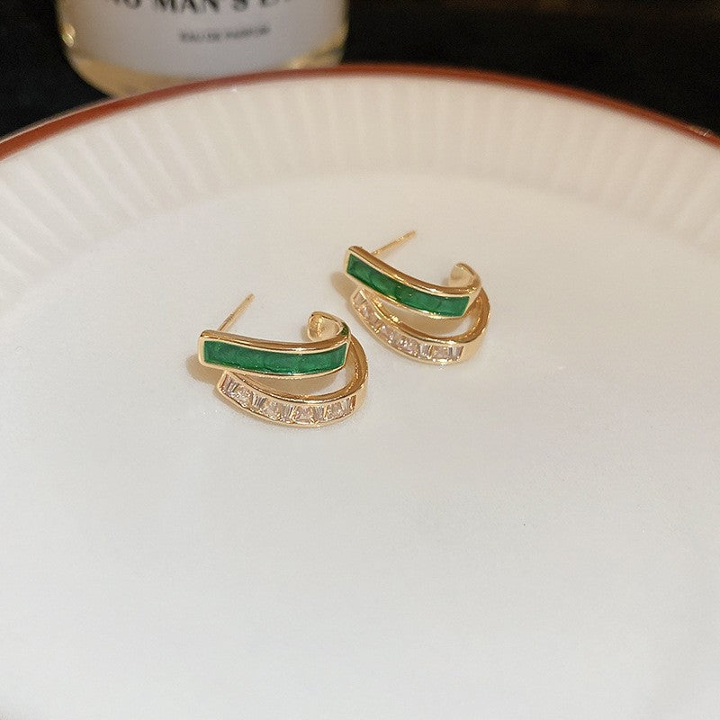 Annalena® | Boucles d'oreilles Chloé Feuillage Or