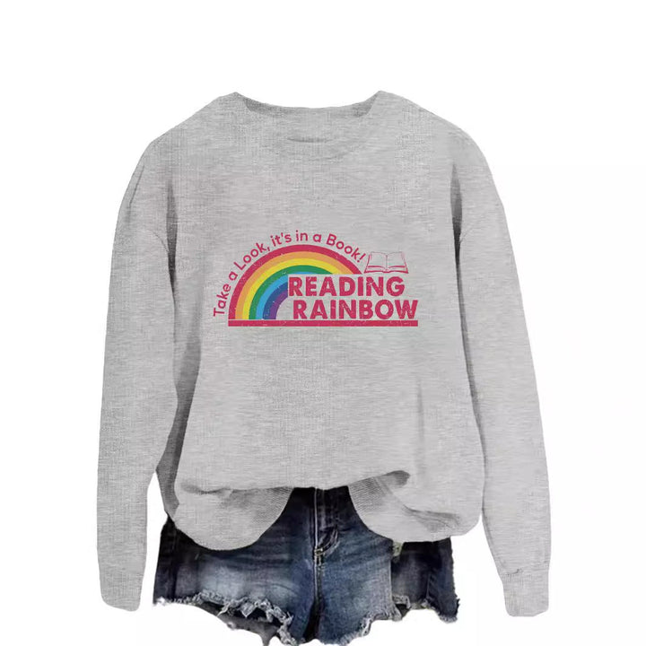 Sweatshirt décontracté pour femmes avec impression unique