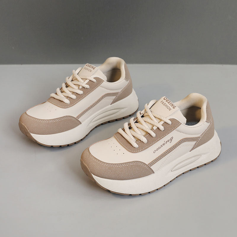 Baskets Chunky Sportives pour Femmes avec Tige Respirante et Amorti Confortable