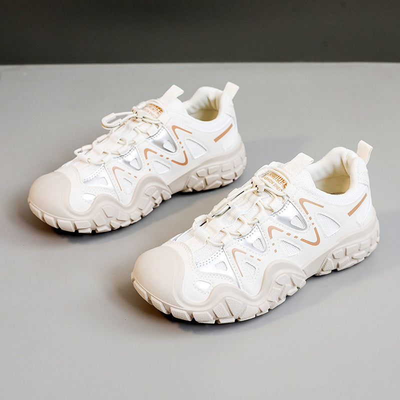 Baskets sportives polyvalentes pour femmes avec tige en mesh respirant et semelle antidérapante