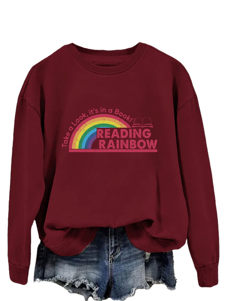 Sweatshirt décontracté pour femmes avec impression unique