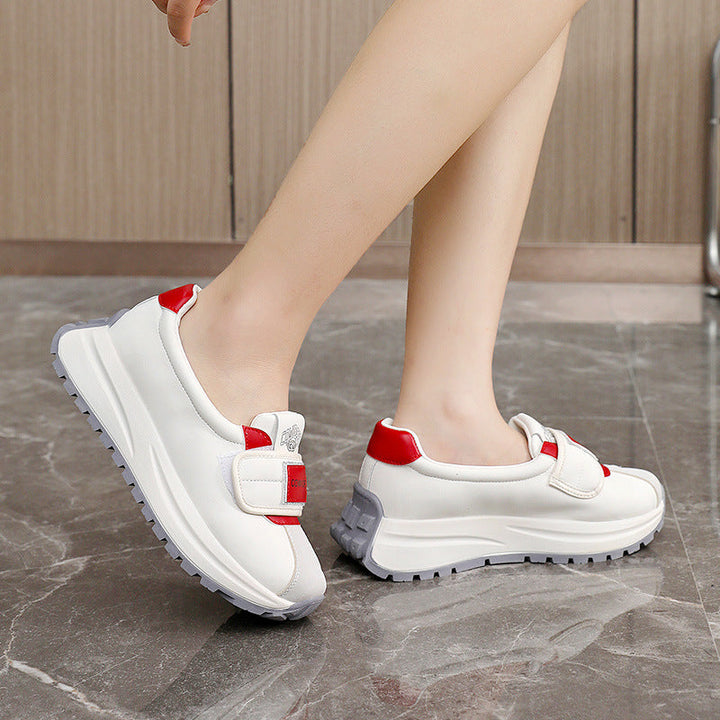 Baskets Sportives pour Femmes avec Pratique Fermeture Velcro et Semelle Ergonomique