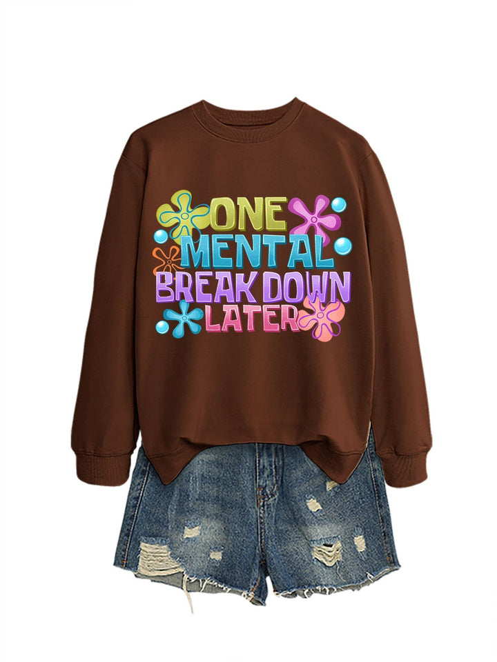 Sweat-shirt pour femmes avec impression créative
