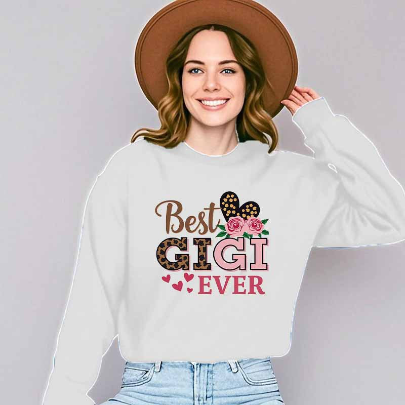 Sweatshirt pour femmes avec motif créatif Gigi