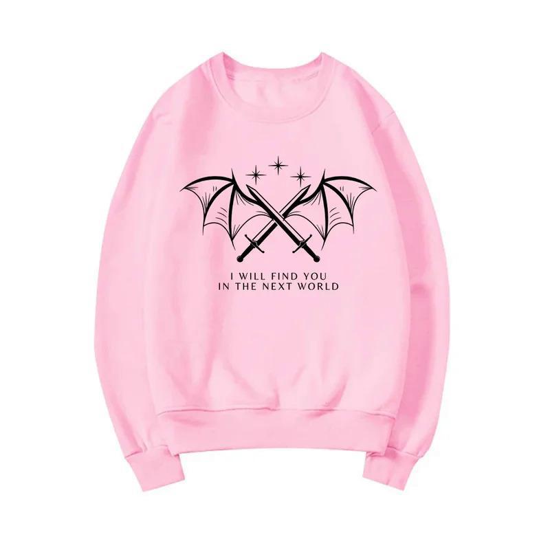 Sweatshirt pour femmes avec design graphique artistique et inscription inspirante