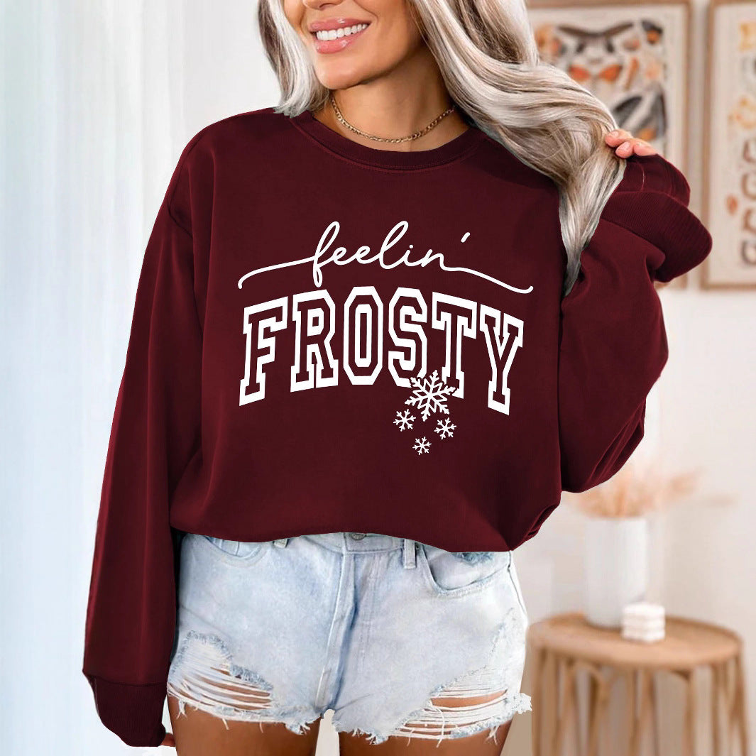 Sweat-shirt pour femmes avec impression graphique