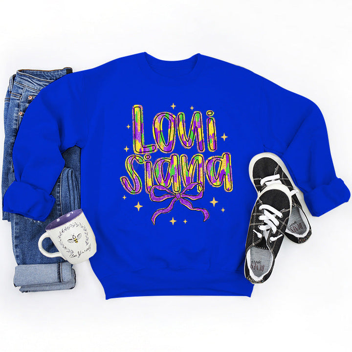 Sweatshirt pour femmes avec inscription créative et intérieur doux