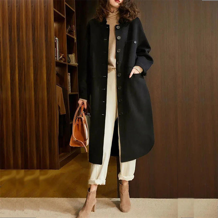 Trench-coat long et élégant pour femmes | Hiver