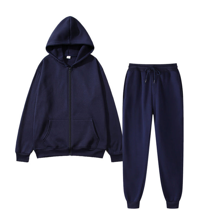 Ensemble à capuche pour femmes avec coupe confortable et fermeture éclair