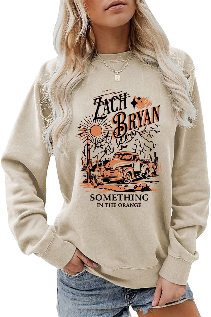 Sweat-shirt pour femmes avec un design de camion vintage inspirant
