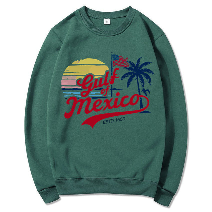 Sweat-shirt pour femmes avec design graphique inspirant et coupe décontractée
