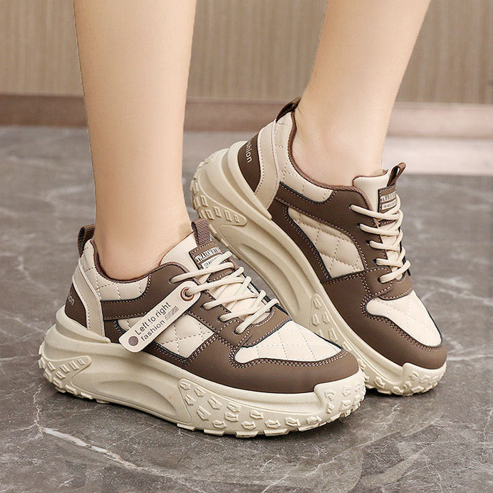 Baskets Chunky Sportives pour Femmes avec Semelle Amortissante