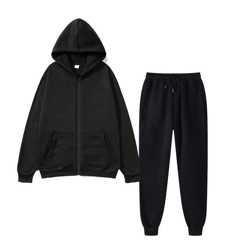 Ensemble à capuche pour femmes avec coupe confortable et fermeture éclair