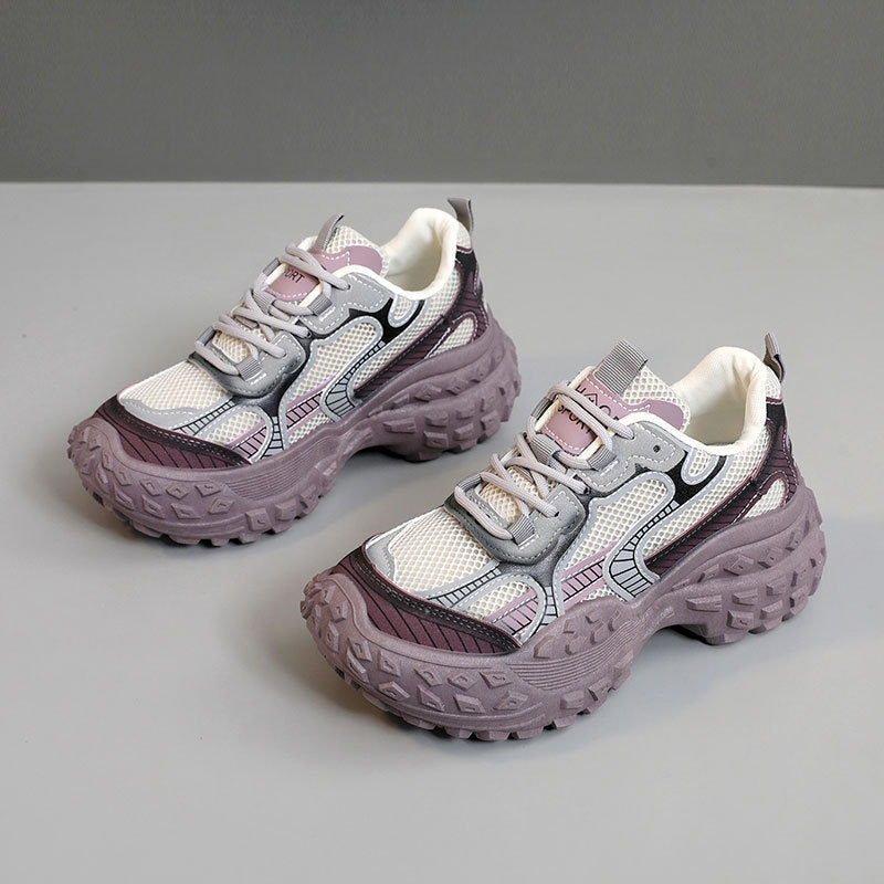 Baskets Sportives pour Femmes avec Surface en Mesh Respirant et Semelle Stable