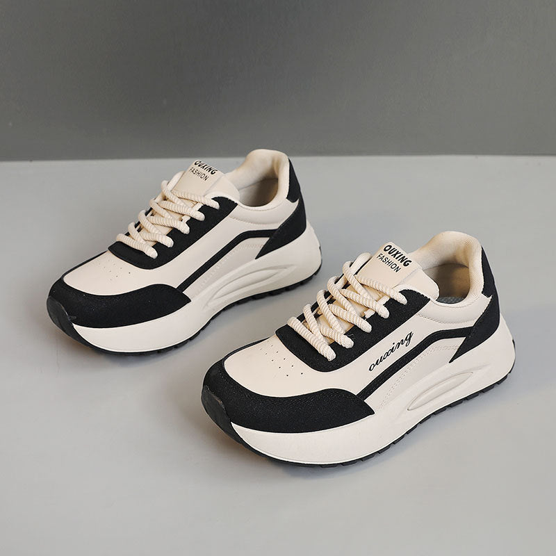 Baskets Chunky Sportives pour Femmes avec Tige Respirante et Amorti Confortable