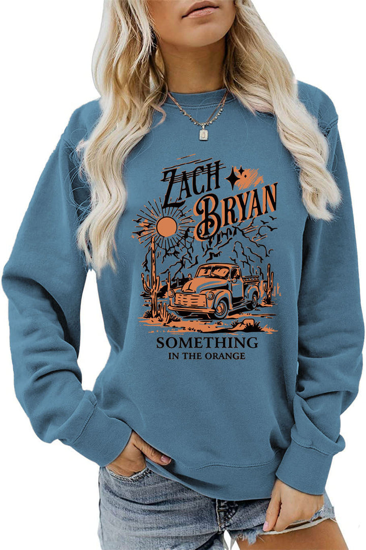 Sweat-shirt pour femmes avec un design de camion vintage inspirant