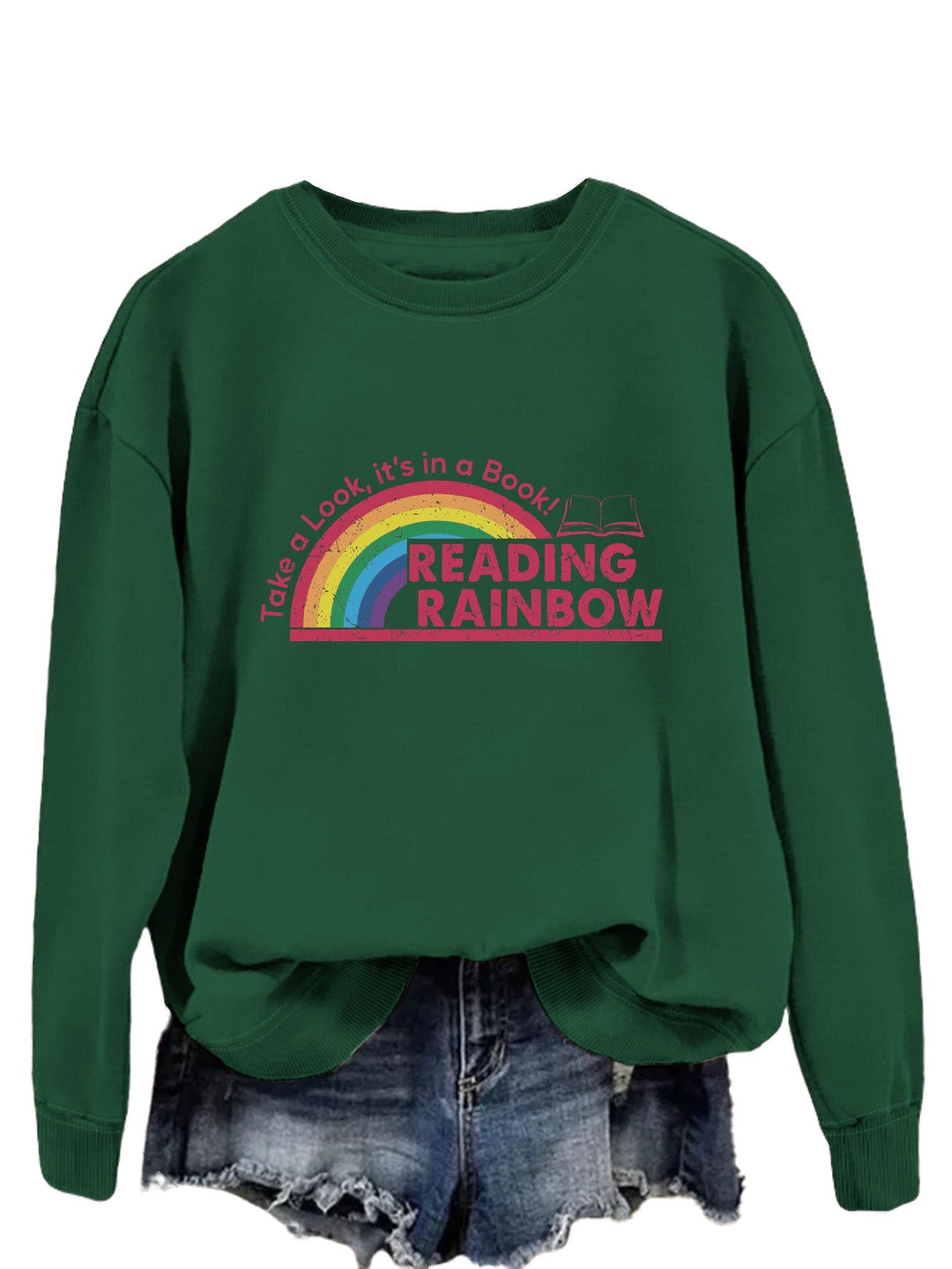 Sweatshirt décontracté pour femmes avec impression unique
