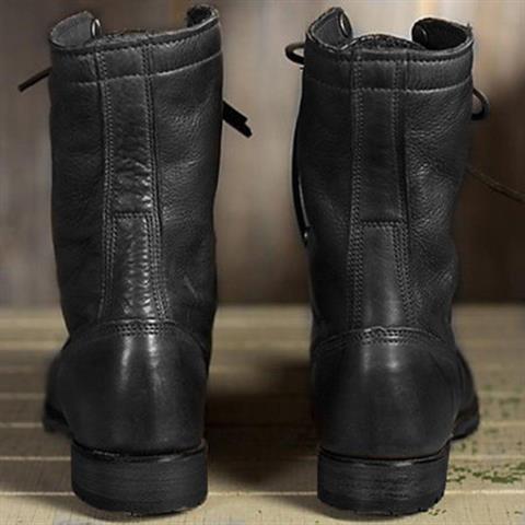 Sina | Bottes à lacets décontractées pour femmes à bout rond