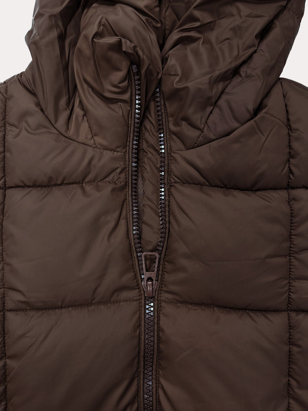 Manteau long en duvet pour femmes avec capuche