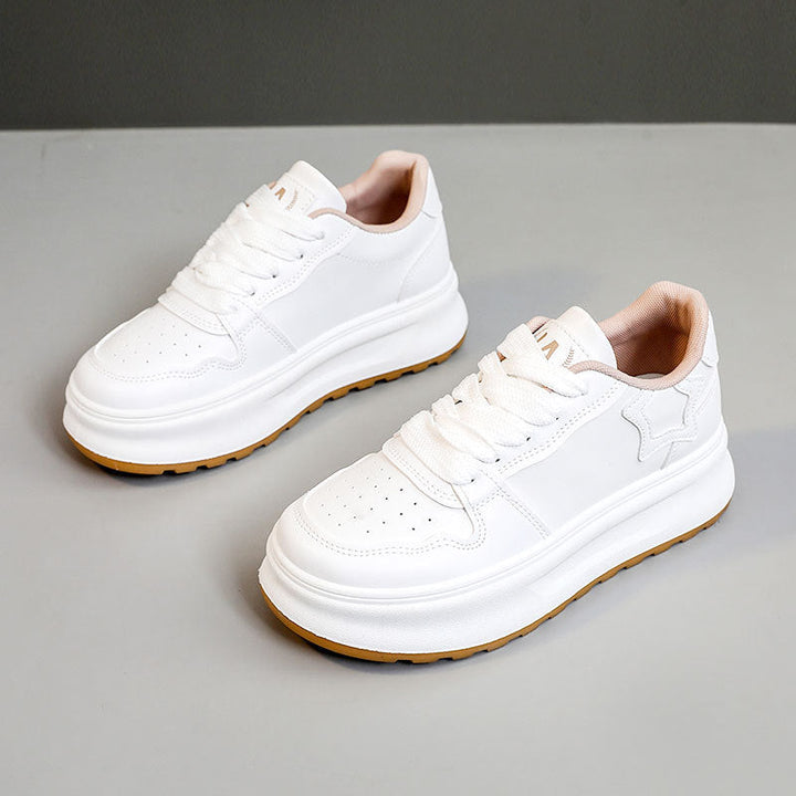 Baskets à plateforme sportives pour femmes avec accents brillants et amorti confortable