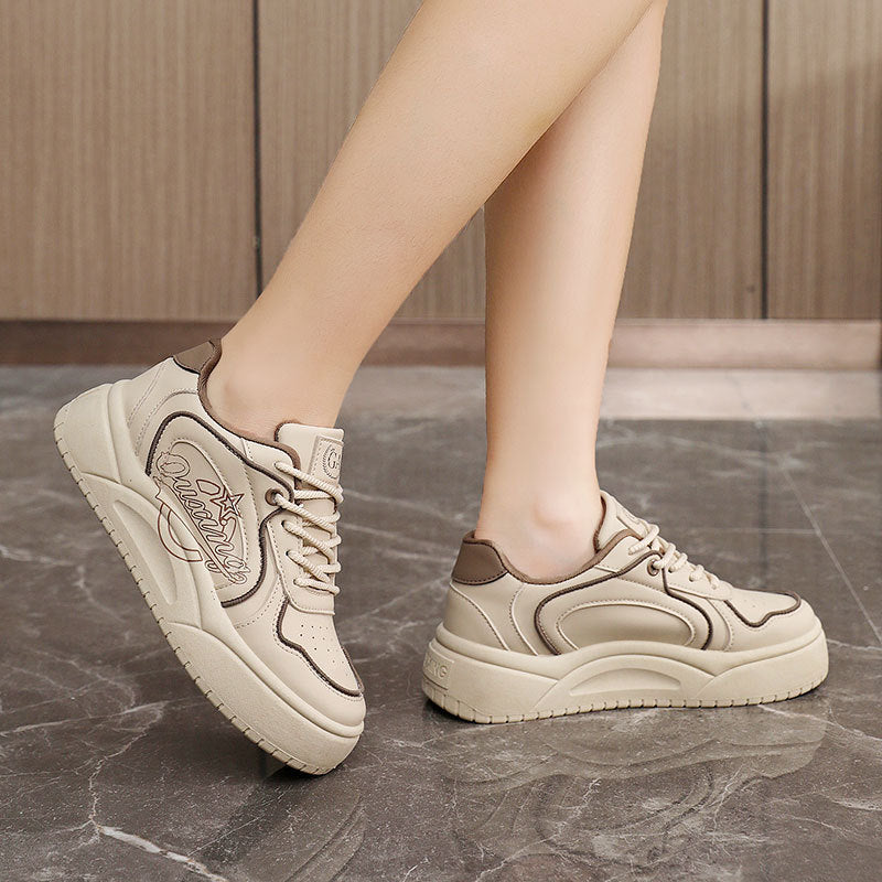 Baskets tendance pour femmes avec design sportif et semelle amortissante