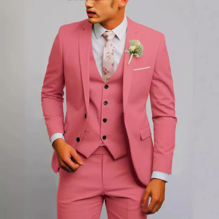 Costume de Mariage Slim Fit 3 Pièces pour Hommes | Formelle