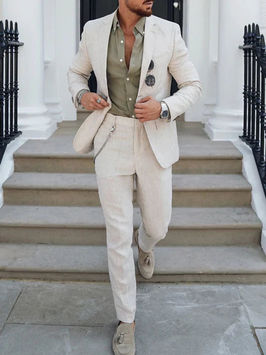 Costume de Mariage Moderne pour Homme sur Mesure | 2 Pièces