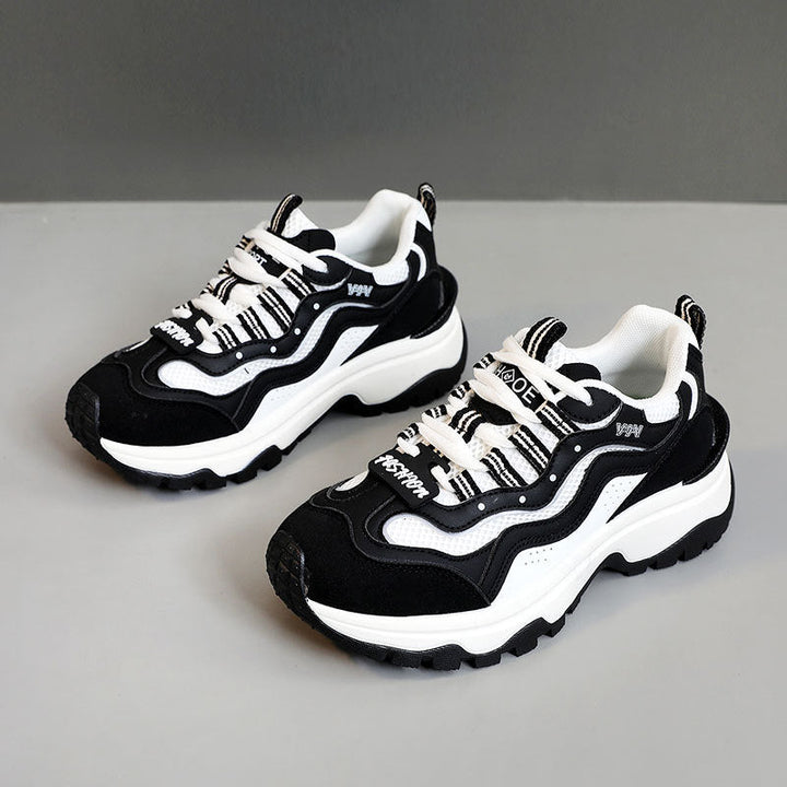 Baskets Chunky tendance pour femmes avec mesh respirant et semelle stable