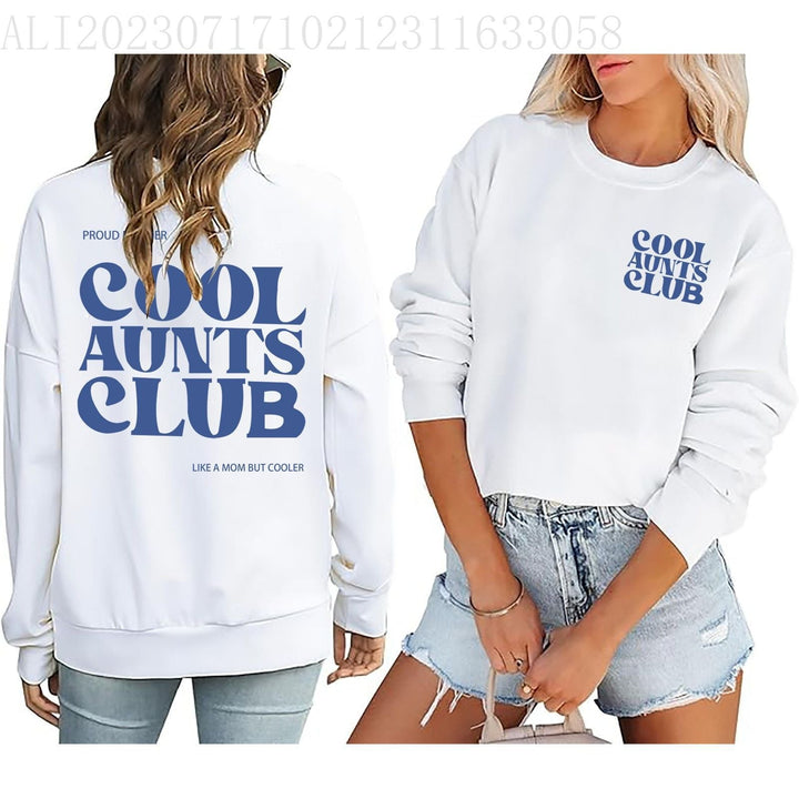 Sweat-shirt pour femmes avec un motif de club cool