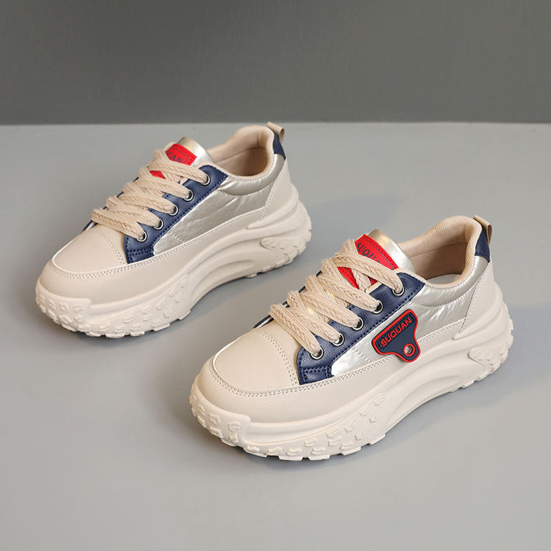 Baskets Chunky Sportives pour Femmes avec Semelle Amortissante et Tige en Mesh Respirant