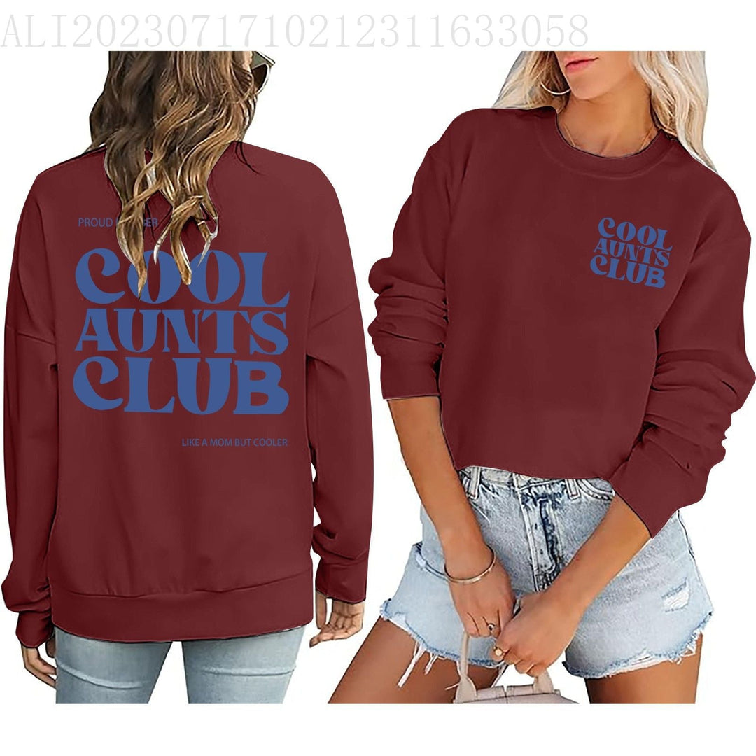 Sweat-shirt pour femmes avec un motif de club cool