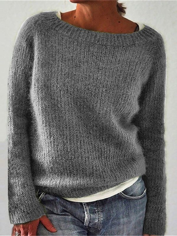 Pull à col rond pour femmes | Confort élégant pour tous les jours