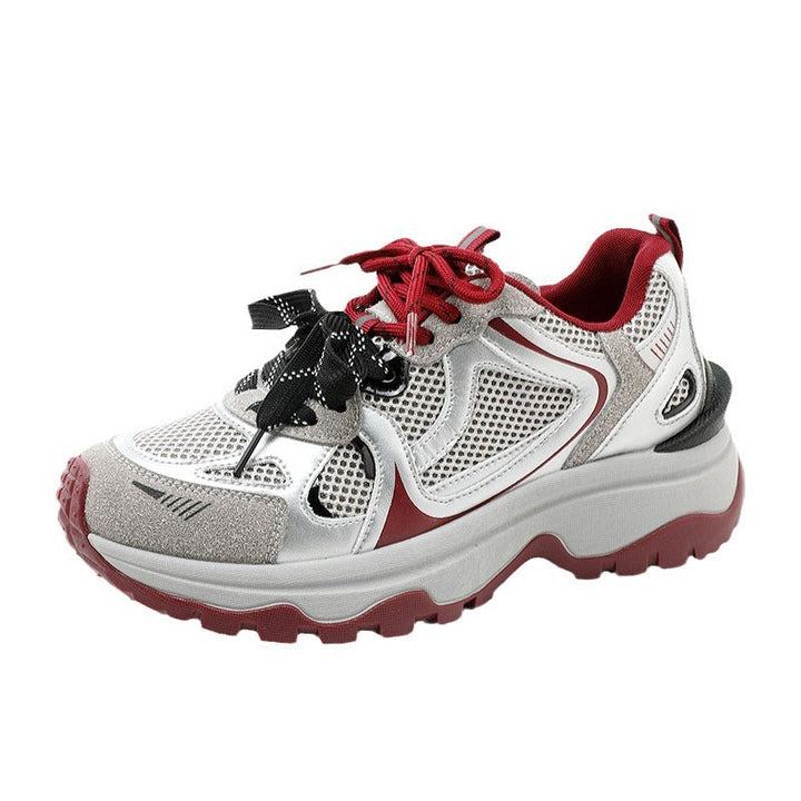 Baskets multifonctionnelles sportives pour femmes avec surface en mesh respirant et semelle amortissante