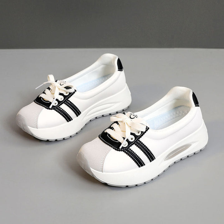 Baskets confortables pour femmes avec tige en matériau respirant et semelle amortissante
