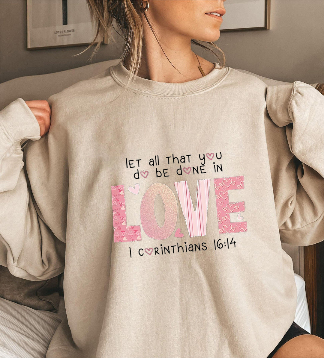 Sweatshirt pour femmes avec impression inspirante et coupe confortable