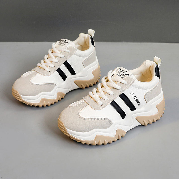 Baskets Chunky Sportives pour Femmes avec Semelle Antidérapante et Structure de Surface Respirante