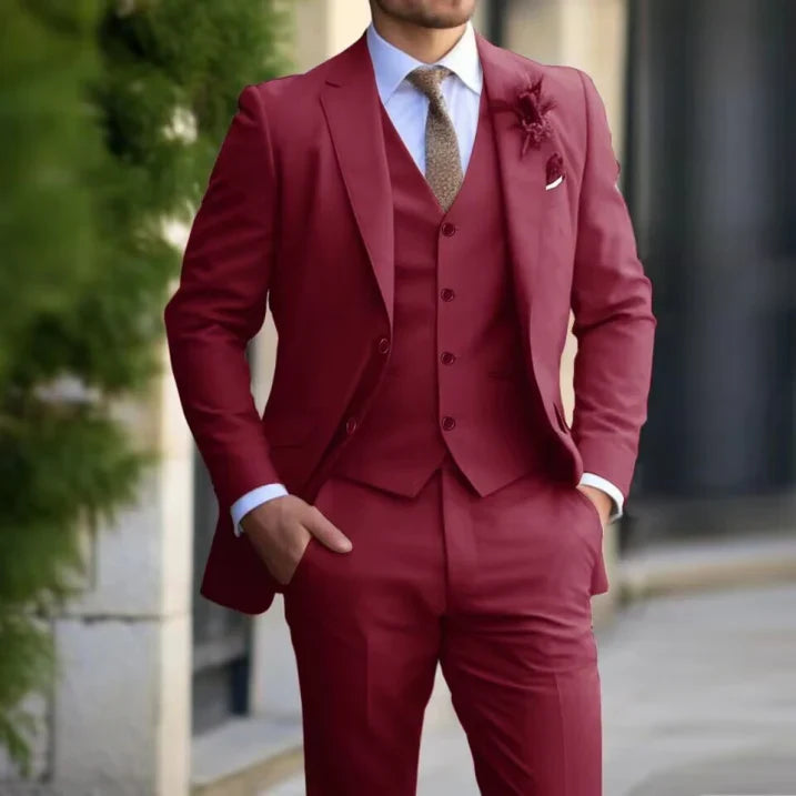 Costume Moderne pour Mariage Homme | Trois Pièces