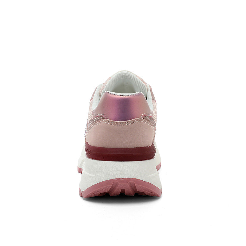 Baskets confortables et à la mode pour femmes avec semelle épaisse