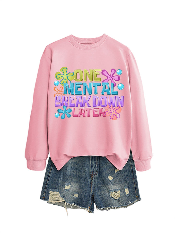 Sweat-shirt pour femmes avec impression créative