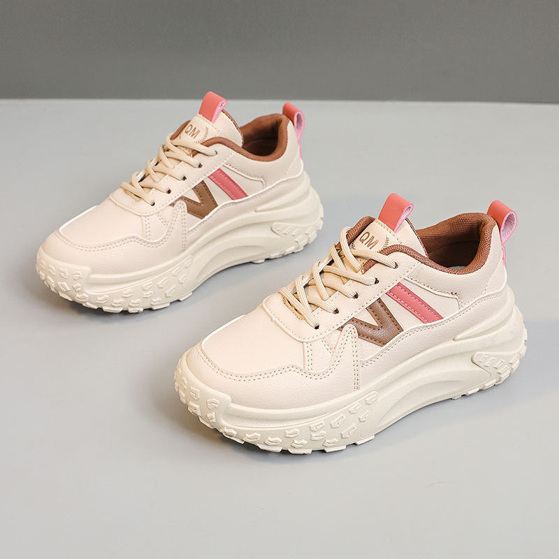 Baskets Chunky pour femmes avec semelle amortissante et tige respirante