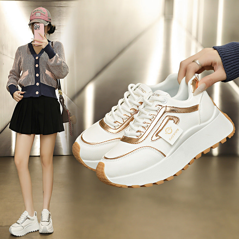 Baskets Sportives Femme au Design Futuriste et Confort Rembourré